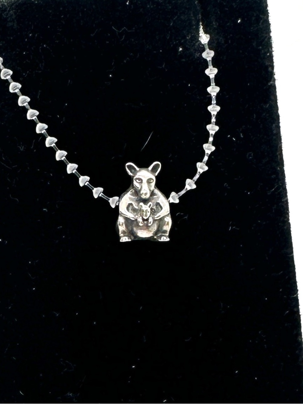 Silver Kangaroo Pendant Charm by Pandora- Women Jewelry